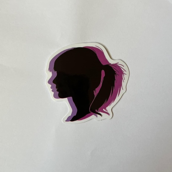 Taylor Swift Silhouette Sticker - Picture 1 of 1